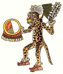 Aztec Jaguar Warrior Ready For Battle