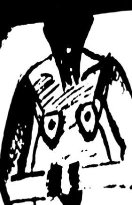 Hope woman from SF, from drawing by William Eaton, 2017