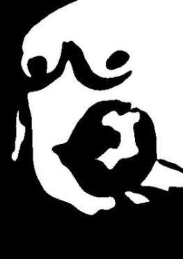 The Woman with the Apple on her Lap, from drawing by William Eaton, 2017