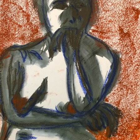 Annalisa in shadow, 2 March 2019, by William Eaton - 2