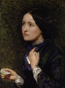 John Everett Millais, Portrait of Effie Gray (briefly the wife of John Ruskin), 1855