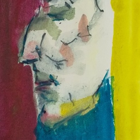 Mannerist portrait, with stripes, portrait by Wiliam Eaton, 2019