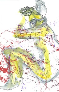 The red dots painting, William Eaton, June 2020