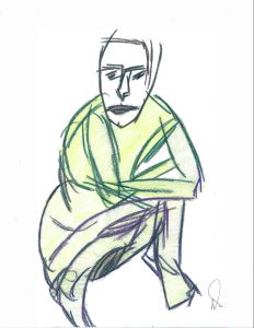 Accroupie - William Eaton, 2021