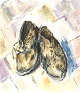 Re-painting van Gogh's boots, William Eaton, 2020