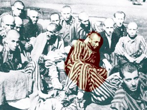 Robert Desnos au camp de concentration de Theresienstadt, 1945