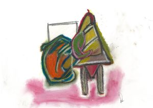 Triangle, two rectangles, for Picasso - William Eaton, 2021