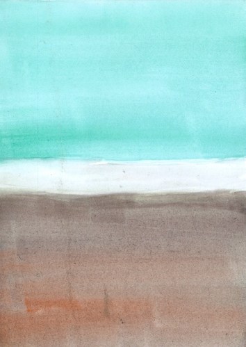 After John McLaughlin, watercolor by William Eaton, 2020