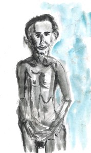 Après Kaitlin Lara, MM, watercolor by William Eaton, 2021