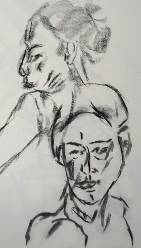 Daria, two faces (4) - William Eaton, 2022