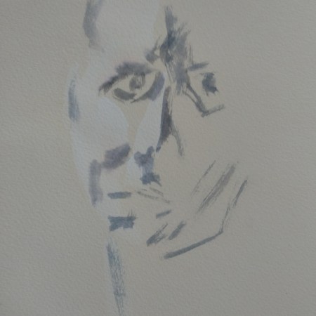 Simple face, man's (it would seem) - William Eaton, 2023