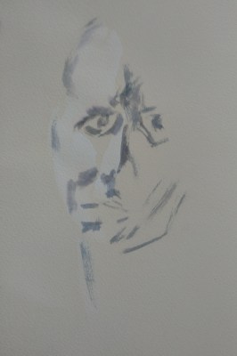 Simple face, man's (it would seem) - William Eaton, 2023