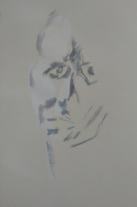 Simple face, man's (it would seem) - William Eaton, 2023