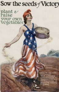 "So the seeds of victory" - World War I propaganda poster