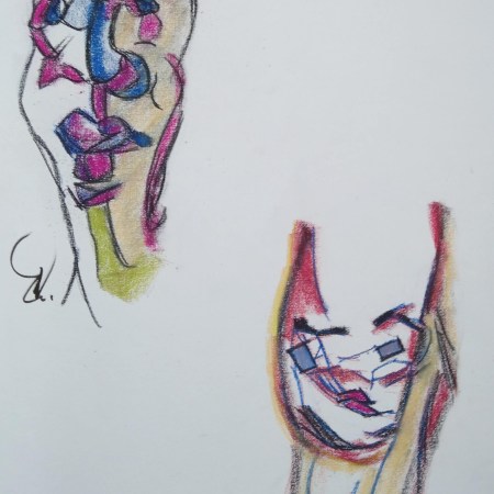 Pascale, genoux - William Eaton, 2023