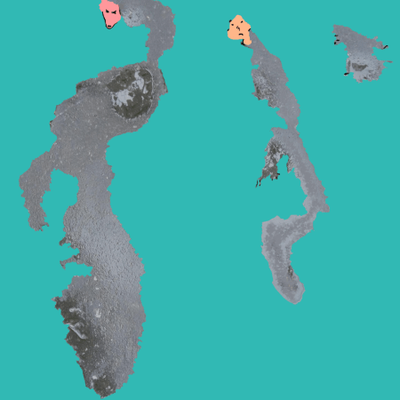 Three beings, a bit New-Zealandy or sea-horsey - William Eaton, 2024